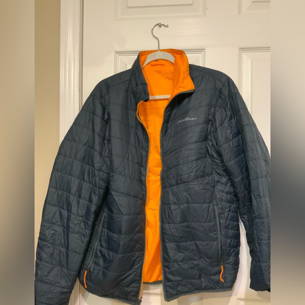 Mens medium Eddie Bauer Reversible Jacket